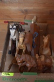 5 Wooden Horses