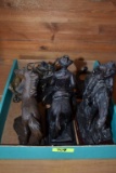 5 Horse Pieces Including 1 Issued by Royal Heritage Collection #9705