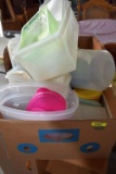 Box of Tupperware