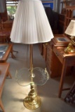 2 Floor Lamps, Glass Table Lamp Approx. 55