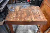 Shop Table Butcher Block, 29