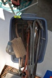 Box of Anchors, Pry Bar, Misc