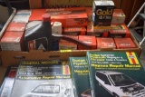 2 Boxes of Auto Books and Filters
