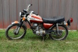 Honda 125cc Motorcycle, 4236 Miles, Engine Free