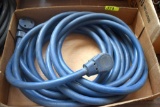 1 Blue Heavy Duty Extension Cord, 220V, 10/3