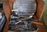 Box of Assorted Kitchen Utensils