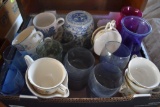 Box of Misc. Glassware