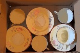 2 Boxes of Pink Rose China
