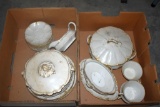 2 Boxes of Assorted China Pieces