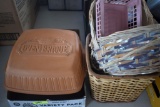 Wicker Baskets and Nordic Ware