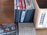Assorted DVDs and Books