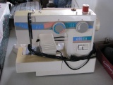 Elnita 245i Sewing Machine and Cover