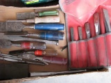Box of Assorted Chisels, Some are Snap-On