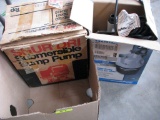 2 Sump Pumps, 1 is New In Box