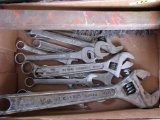 Box of Wrenches and Crescent Wrench