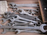 Box of SK Wrenches and Crescent Wrench