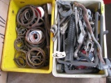 2 Boxes of Misc. Hangers and Assorted Hardware
