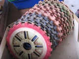 Box of Plastic Planter Plates