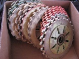 Box of Plastic Planter Plates