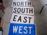 4 Road Signs