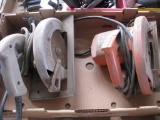 2 Electric Circular Saws, 1 is Black and Decker, 1 is Skil