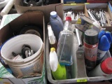 2 Boxes of Cleaners and Wheels
