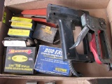 Box of Staplers and Staples
