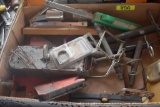 Box of Assorted Lynch Pins and Draw Pins, and Nutcracker