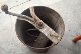 Antique #8 Universal Bread Maker With Cylinder Grater