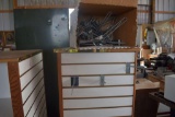 3 Sided Spinning Display Rack With Brackets