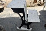 Antique Child's School Desk