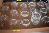 Box of Glass Coffee Cups and Glasses