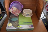Heated Pond Saver and Dog Dishes