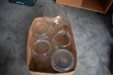 Box of 5 gal. Glass Jars