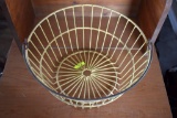 Vintage Wire Egg Basket