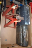 Toolbags, Lunch Boxes, 2 Small Jack Stands