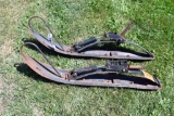 Pair of Snowmobile Skis - John Deere