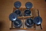Ford Center Hub Caps, 2 Sets, Total of 8