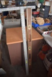 4' T Square and 4' Wood Level