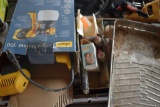 Box of Wallpaper and Painting Supplies