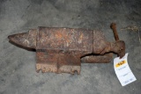 Small Vise and Anvil Combo