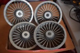 4 Count Plastic Hub Cap