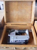 Porter Cable Air Stapler, Shop Built Case, 1/4