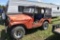 1966 Jeep CJ5, M38 Military Factory Hood, 4x4 Wasr