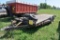 2008 Dool Tilt Flatbed Trailer, 20', Tandem Axle,