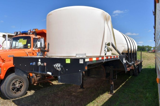 2010 BB Step Deck Semi Trailer, 35'x8', 11' Top