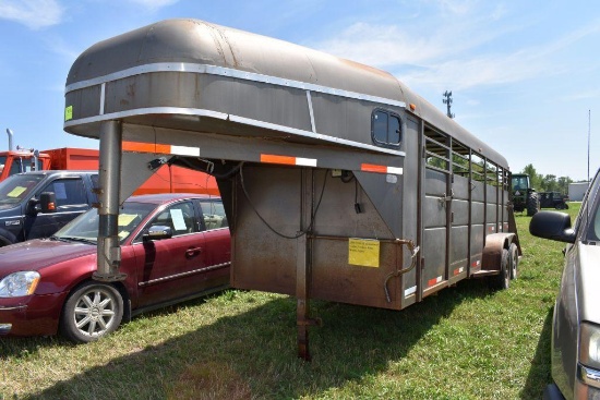 1998 Calico Trailer MFG 20', Gooseneck