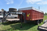 1977 Donahue 5th Wheel Trailer with 16' Grain Box