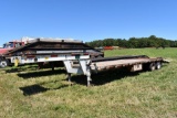 2005 Norris Flatbed Semi Trailer, 32' With 4'
