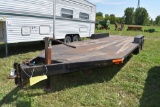 2008 Shopbuilt Heavy Duty Flatbed Trailer, Steel